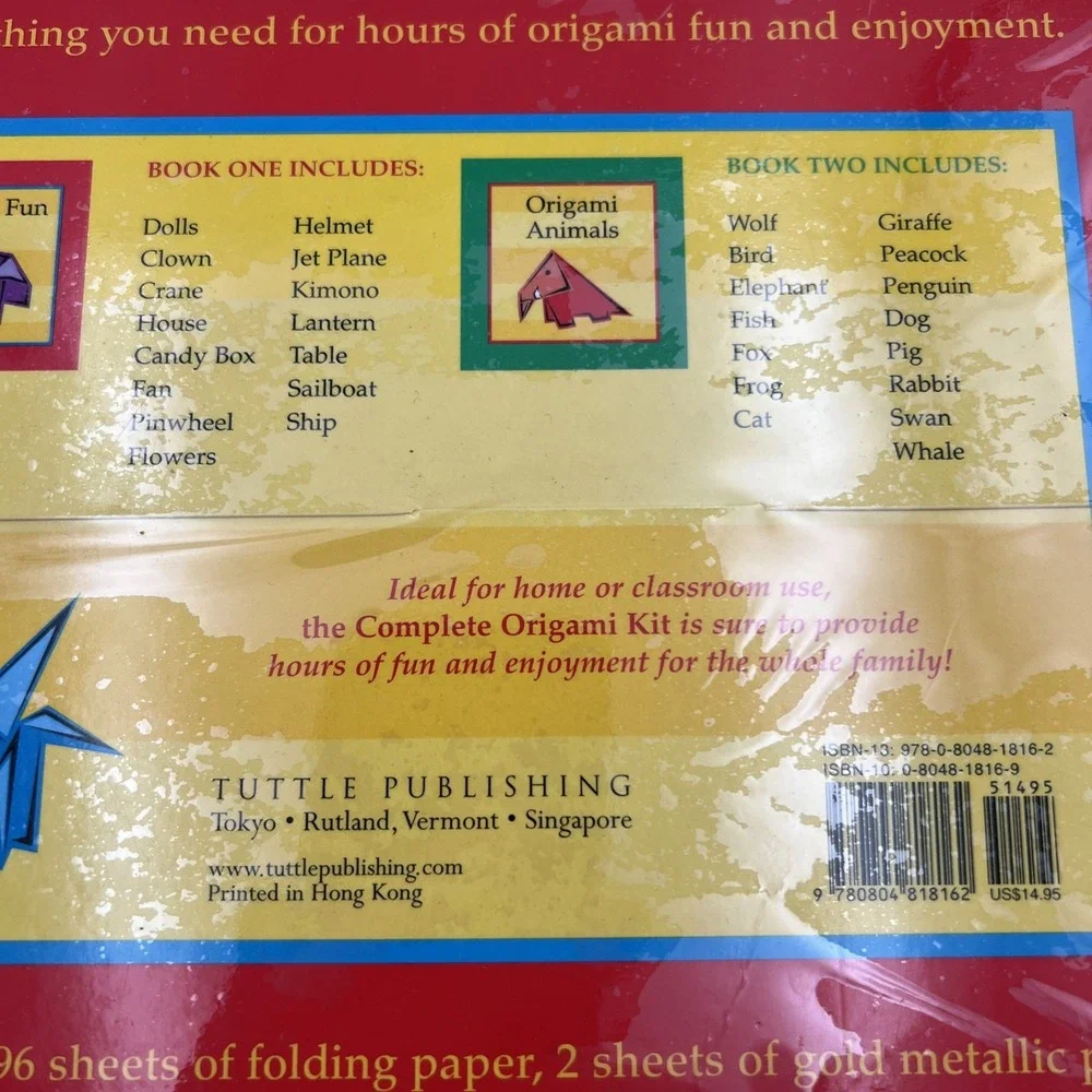 Complete Origami Kit: [Kit with 2 Origami How-To Books,‎ 98 Papers, 30 Projects]